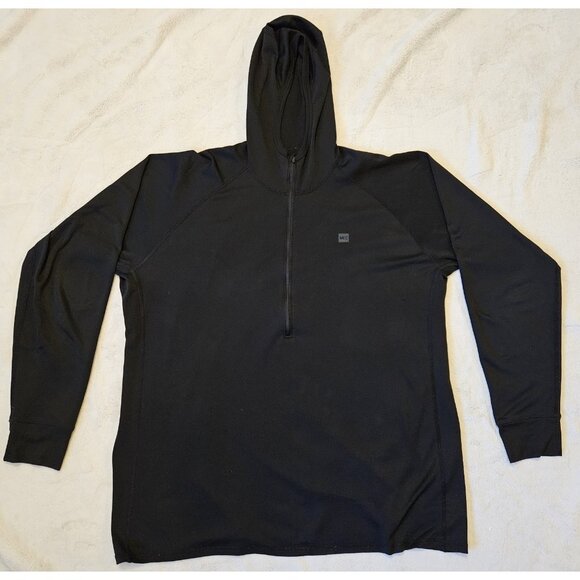 MEC POLARTEC Hoodie Men's MEDIUM Half Zip Active Hooded Size XXL - Picture 1 of 12